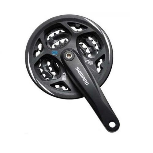 Shimano FC-M311 42/32/22T / Melna / 170 mm image 1