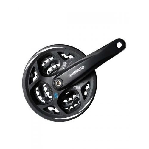 Shimano FC-M311 42x32x22T 175mm / Melna / 175 mm image 1