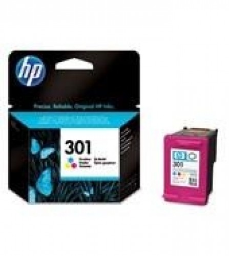 INK CARTRIDGE COLOR NO.301/3ML CH562EE HP image 1