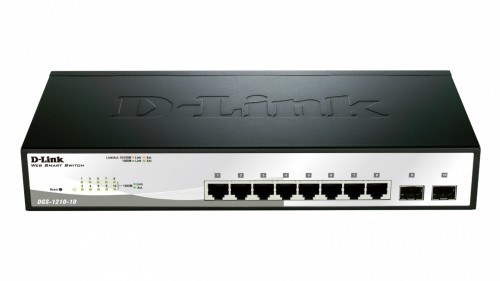 D-link DGS-1210-10 10port Gbit Smart Switch, 2x SFP image 1