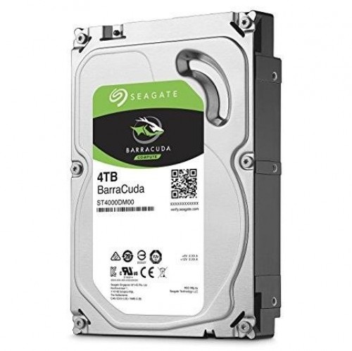 HDD | SEAGATE | Barracuda | 4TB | SATA 3.0 | 256 MB | 5400 rpm | Discs/Heads 2/4 | 3,5" | ST4000DM004 image 1