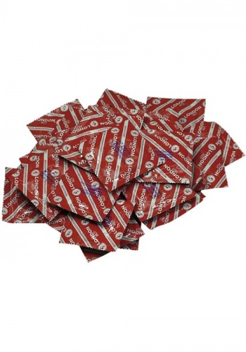 Durex London Rot Strawberry (100 gab.) [ 100 gab. ] image 1