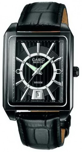 Casio BEM-120BL-1AVEF Vīriešu rokas pulkstenis image 1