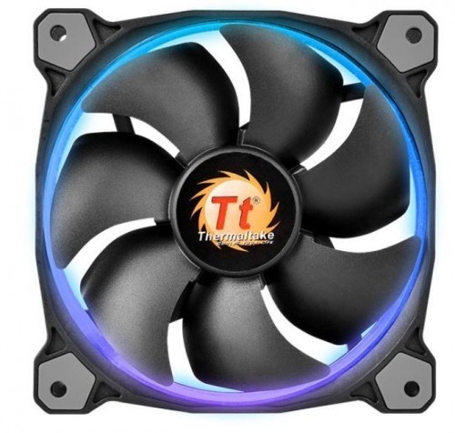 Thermaltake Fan Riing 12 LED RGB 256 color 3 Pack (3x120mm, LNC, 1500 RPM) Retail/BOX image 1