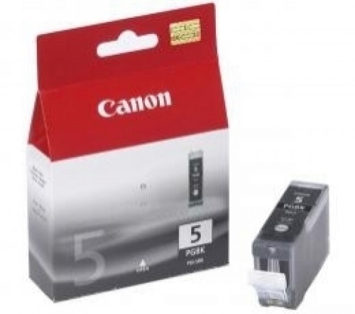 Tintes kasete CANON PGI-5BK melna (P) image 1