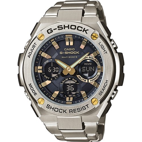 Casio GST-W110D-1A9ER Vīriešu rokas pulkstenis image 1