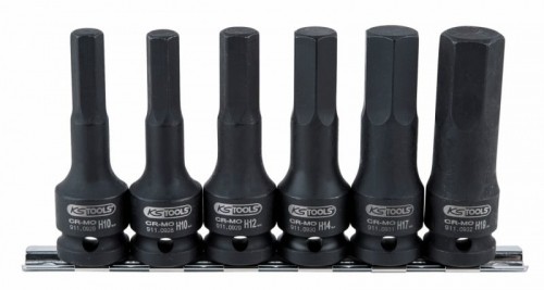 Ks Tools Triecienmuciņu se&scaron;kan&scaron;u komplekts 8-19mm 1/2&quot; 6-gab, Kstools image 1