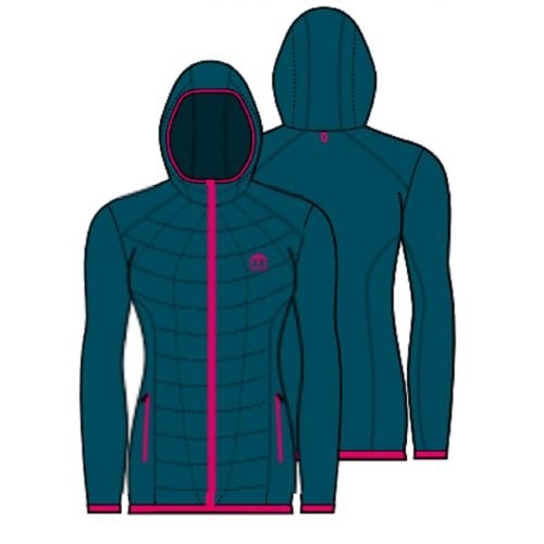 Mico Full Zip Hoody Jacket In Primaloft / Zila / Rozā / M image 1