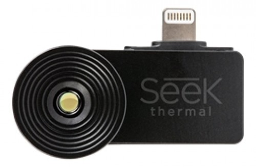 IR Kamera, Seek Thermal Compact iOS, lightning, juoda / LW-EAA image 1