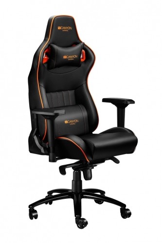 Canyon Gaming Chair Corax, Black/Orange image 1
