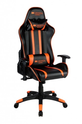 Canyon Gaming Chair Fobos, Black/Orange image 1