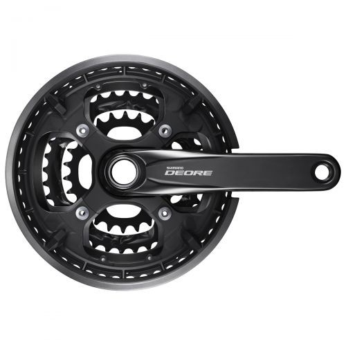 Shimano FC-T6010 Deore 175mm 48/36/26T 10sp / Melna / 48x36x26T 175mm image 1