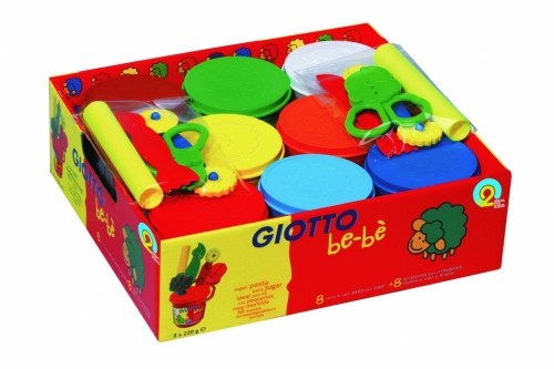 Plastilīns Fila Giotto Bebe 8x220g image 1