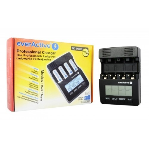 everActive NC-3000 4-bedded Ni-MH charger image 1