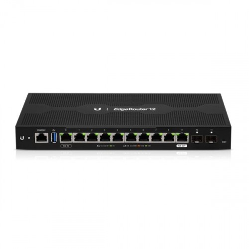 NET ROUTER 10P 1000M 2SFP/ER-12 UBIQUITI image 1