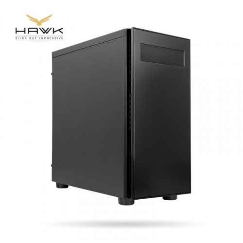 Case|CHIEFTEC|HAWK|MidiTower|Not included|ATX|MicroATX|MiniITX|Colour Black|AL-02B-OP image 1