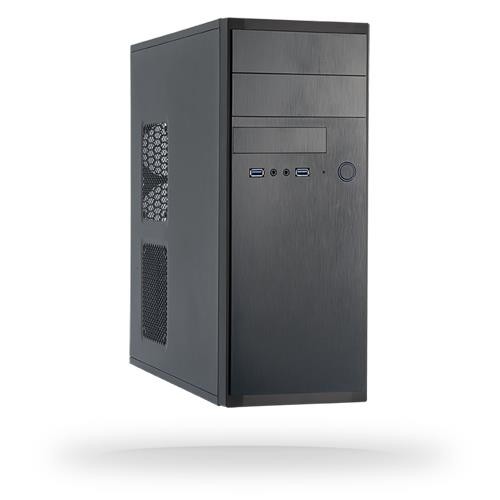 Case|CHIEFTEC|MidiTower|ATX|MicroATX|Colour Black|HQ-01B-OP image 1