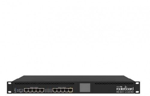 NET ROUTER 1000M 10PORT/1SFP RB3011UIAS-RM MIKROTIK image 1