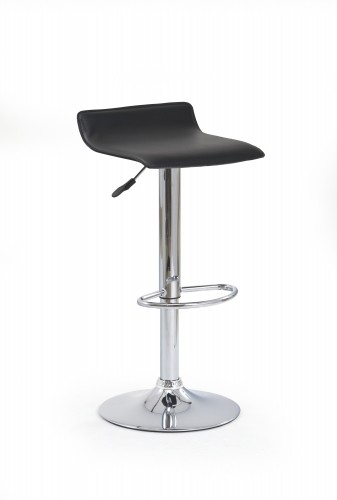 H1 bar stool color: black image 1