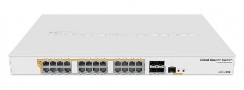 Switch|MIKROTIK|Type L2|Rack|24x10Base-T / 100Base-TX / 1000Base-T|4xSFP+|1xRJ45|CRS328-24P-4S+RM image 1