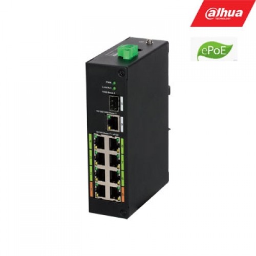 ePoE switch 100Mbps 8portu+1G uplink image 1