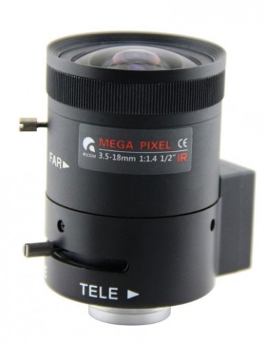 Lens  HD 1/2" 3.5-18mm 03518DC image 1