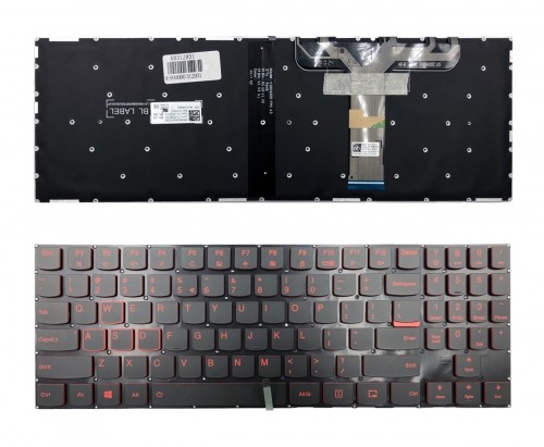 Клавиатура Lenovo: Legion Y520, Y520-15Ikb, Y720-15Ikb, R720 R720-15Ikb image 1