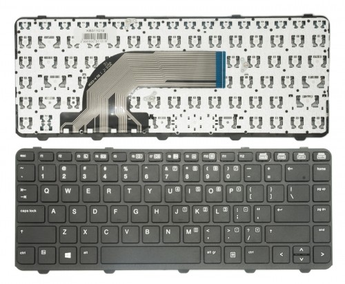 Keyboard HP ProBook 430 G2, 440 G0, 440 G1, 440 G2, 445 G2, 630 G2, 640 G1, 645 G1. with frame image 1