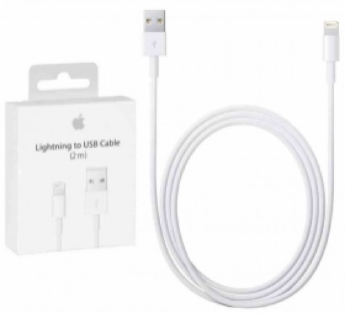 Apple USB Male - Apple Lightning Male Grey 2m image 1