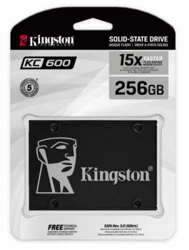 KINGSTON SKC600/256G 2.5” SSD image 1