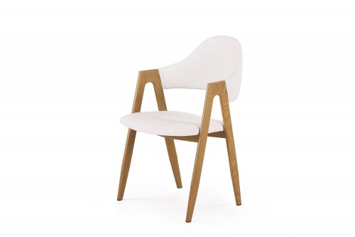 Halmar K247 chair color: white image 1