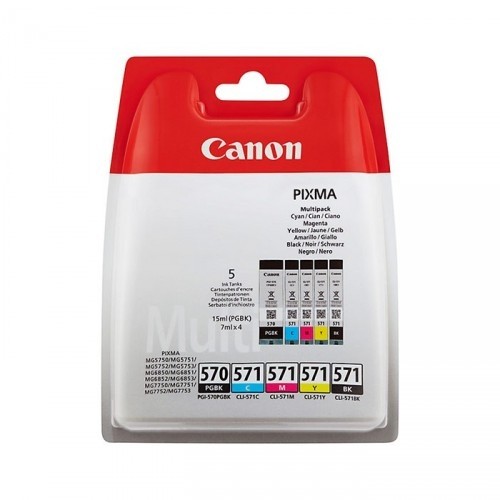 Canon PGI-570/CLI-571 PGBK/C/M/Y/BK Multi pack image 1