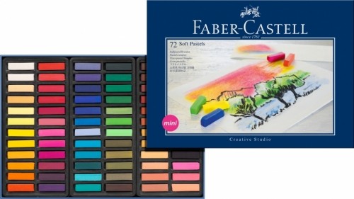 Пастельные мелки  Faber-Castell Mini Creative Studio 72 цвета image 1