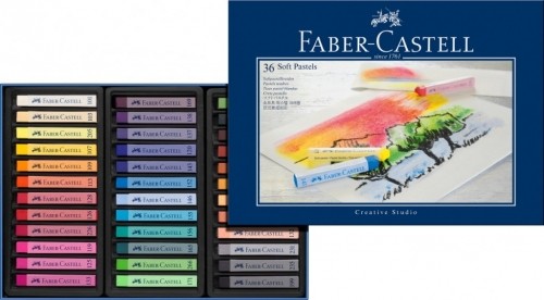 Faber-castell Pasteļkrītiņi Faber Castel 36 krāsas image 1