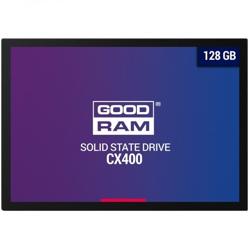 GOODRAM CX400 128GB SSD, 2.5” 7mm, SATA 6 Gb/s, Read/Write: 550 / 490 MB/s image 1