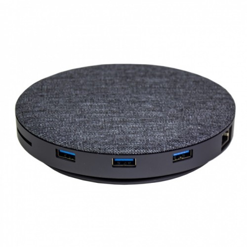 Devia UFO 10in1 HUB wireless charger gray image 1