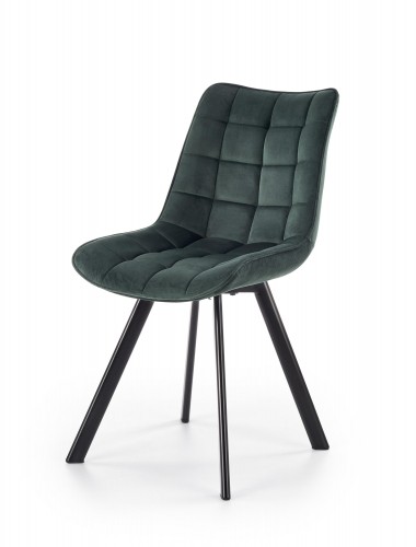 Halmar K332 chair, color: dark green image 1