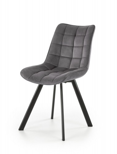 Halmar K332 chair, color: dark grey image 1