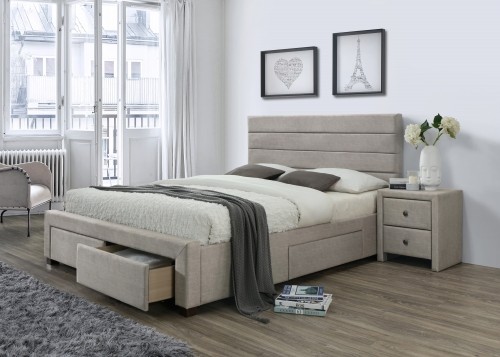 Halmar KAYLEON bed with drawers image 1
