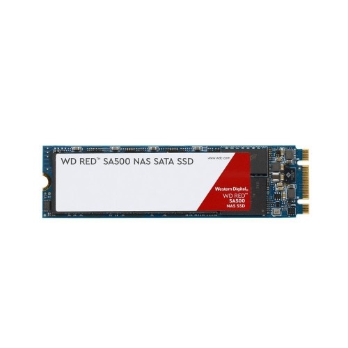 SSD|WESTERN DIGITAL|Red|1TB|M.2|SATA 3.0|Write speed 530 MBytes/sec|Read speed 560 MBytes/sec|MTBF 2000000 hours|WDS100T1R0B image 1