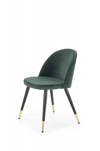 Halmar K315 chair, color: dark green image 1