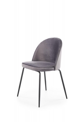 Halmar K314 chair, color: dark grey image 1