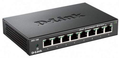 D-LINK 8-port 10/100 Desktop Switch image 1