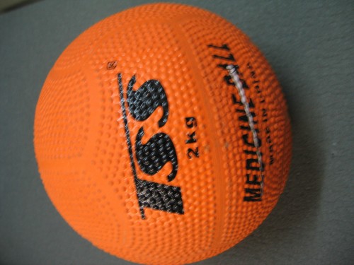 Резиновый набивной мяч TSS 2kg image 1