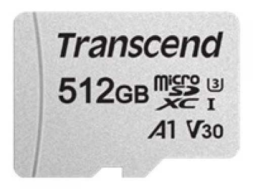 TRANSCEND 512GB microSD w/ adapter image 1