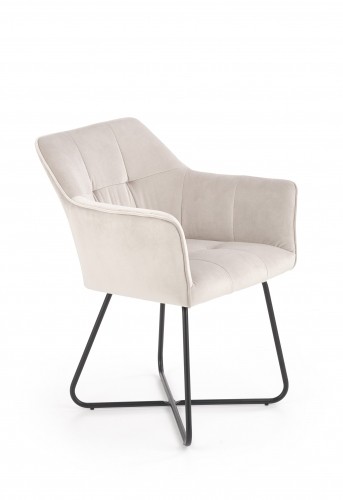 Halmar K377 chair, color: beige image 1