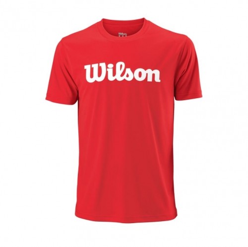 Wilson M T-SHIRT UWII SCRIPT TECH TEE image 1