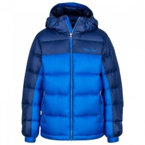 Marmot Jaka Boys Guides Down Hoody M True Blue/Arctic Navy image 1