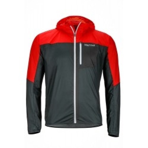 Marmot Vējjaka Air Lite Jacket S Dark Zinc/Scarlet Red image 1