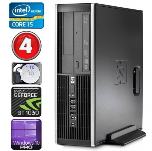 Hewlett-packard HP 8100 Elite SFF i5-750 4GB 1TB GT1030 2GB DVD WIN10Pro image 1
